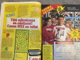 Tuulilasi 1985 nr 5 - Koeajossa huippu-uutuudet: Saab 9000, Mercedes Benz 200, Kesärengastesti: Leveä rengas ja vesiliirto, ym.
