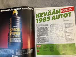 Tuulilasi 1985 nr 4B - Kaikki henkilöautot, Tekniset tiedot ja hinnat, Matkailuvaunut, kaksipyöräiset, Suuri autokuvasto, ym.