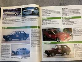 Tuulilasi 1985 nr 4B - Kaikki henkilöautot, Tekniset tiedot ja hinnat, Matkailuvaunut, kaksipyöräiset, Suuri autokuvasto, ym.