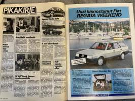 Tuulilasi 1985 nr 4 - F1-Tallit ja kuskit, Tuulilasin mp-koulu, Lada 1600 SL, Sporttivertailu: Opel kadett GSI, Peugeot 205 GTI, Ford Scorpio, ym.