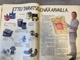 Tuulilasi 1985 nr 1 - Kestotesti: Honda Civic 1,5 GL, Koeajot: Ford Escort 1,6 LX, Mitsubishi Galant GL, Uusi Etuvetoinen pikku-Volvo, ym.