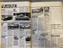 Tuulilasi 1985 nr 11 - Vertailu: Fiat Regata 85 Seat Malaga 1,5, Uusi etuvetoinen Volvo, Kestotesti: Toyota Corolla FX 1,3 DX, ym.