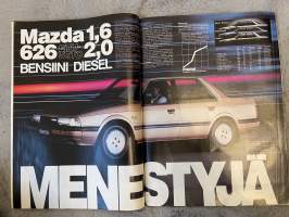 Tuulilasi 1984 nr 11 - Koeajo Audi 80 CD 1,8,kestotestin väliraportti Mitsubishi Lancer ja Honda Civic, esittely Peugeot 205 &amp; Turbo 16 ja Isuzu Supertrooper