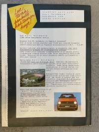 Tuulilasi 1984 nr 5 - Koeajo: Mitsubishi Colt, Toyota Celica Supra 2,8i,  suurvertailu esim. Mukana Citroen BX, Fiat Regata, Ford Orion, Honda Civic, Mazda 626