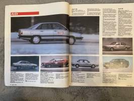Tuulilasi 1984 nr 4B - Suuri autokuvasto, Kaikki henkilöautot, Tekniset tiedot ja hinnat, Matkailuvaunut, Kaksipyöräiset, ym.