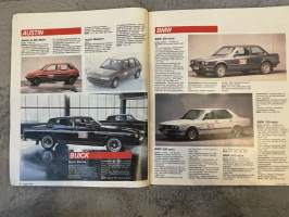 Tuulilasi 1984 nr 4B - Suuri autokuvasto, Kaikki henkilöautot, Tekniset tiedot ja hinnat, Matkailuvaunut, Kaksipyöräiset, ym.