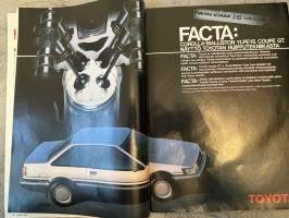 Tuulilasi 1984 nr 7 Koeajo: Uusi pieni Honda Jazz, BMW 635 CSi M, kestotesti Honda Civic ja Mazda 626, matkailuvaunu Astro 5800