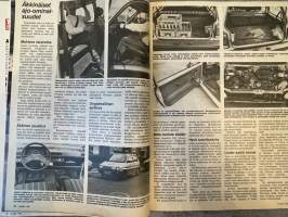 Tuulilasi 1984 nr 7 Koeajo: Uusi pieni Honda Jazz, BMW 635 CSi M, kestotesti Honda Civic ja Mazda 626, matkailuvaunu Astro 5800