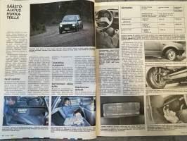 Tuulilasi 1983 nr 10 - Frankfurtin autonäyttely, Koeajo: Pikkuruinen Diesel Daihatsu, käytetty Volvo 343, Talvirengas-testi, 1300 hevosvoimaa metanolilla, ym.