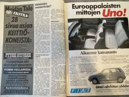 Tuulilasi 1983 nr 10 - Frankfurtin autonäyttely, Koeajo: Pikkuruinen Diesel Daihatsu, käytetty Volvo 343, Talvirengas-testi, 1300 hevosvoimaa metanolilla, ym.