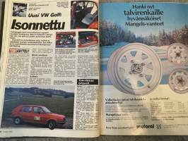 Tuulilasi 1983 nr 10 - Frankfurtin autonäyttely, Koeajo: Pikkuruinen Diesel Daihatsu, käytetty Volvo 343, Talvirengas-testi, 1300 hevosvoimaa metanolilla, ym.