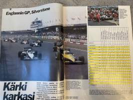 Tuulilasi 1983 nr 8 - Testi: LA-puhelimet, Sporttivertailu, mukana: Audi 80 Quattro, Datsun 280 ZX, Ford Sierra XR4 i &amp; Mazda RX-7, Uusi Ford Orion, ym.