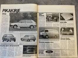 Tuulilasi 1983 nr 8 - Testi: LA-puhelimet, Sporttivertailu, mukana: Audi 80 Quattro, Datsun 280 ZX, Ford Sierra XR4 i &amp; Mazda RX-7, Uusi Ford Orion, ym.