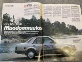 Tuulilasi 1983 nr 8 - Testi: LA-puhelimet, Sporttivertailu, mukana: Audi 80 Quattro, Datsun 280 ZX, Ford Sierra XR4 i &amp; Mazda RX-7, Uusi Ford Orion, ym.
