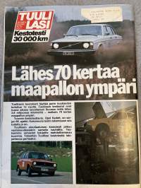Tuulilasi 1980 nr 1 -Pakettiauto-vertailu, Koeajo: Tuleva uutuus Toyota Corolla, Koeajo: Uusi Renault 5 TL, Suuri kulutusvertailu, ym.