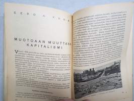 Työväen Kalenteri XXX (30.) 1937, sis. mm. Sylvi-Kyllikki Kilpi - Sosialistisen kasvatuksen periaatteista, Antti Vahteri - Stalinin perustuslaki, J.W. Keto - Sosia..