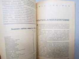 Työväen Kalenteri XXX (30.) 1937, sis. mm. Sylvi-Kyllikki Kilpi - Sosialistisen kasvatuksen periaatteista, Antti Vahteri - Stalinin perustuslaki, J.W. Keto - Sosia..