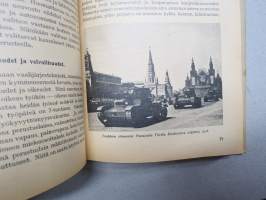 Työväen Kalenteri XXX (30.) 1937, sis. mm. Sylvi-Kyllikki Kilpi - Sosialistisen kasvatuksen periaatteista, Antti Vahteri - Stalinin perustuslaki, J.W. Keto - Sosia..