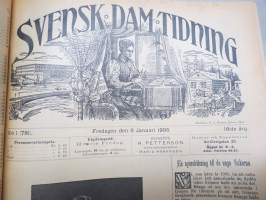 Svensk Dam-Tidning 1905 -vuosikerta / annual volume