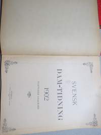 Svensk Dam-Tidning 1902 -vuosikerta / annual volume