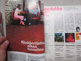 Avotakka 1972 nr 11, Paimentolaismatto - opas ostajalle, Teneriffa, Suomen kalustajia - Tauno Korhonen, Kaakelit, Nykyajan rakennus-kitschiä, ym.