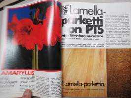 Avotakka 1972 nr 11, Paimentolaismatto - opas ostajalle, Teneriffa, Suomen kalustajia - Tauno Korhonen, Kaakelit, Nykyajan rakennus-kitschiä, ym.