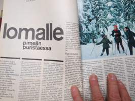 Avotakka 1972 nr 1, Takkatulet, Pirtti oli koti mm. Nivalan Heikkilä, Tulevaisuuden koti, Kerava - uusi maisemakirjasto, Hakkarainen neloset uusi koti, ym.