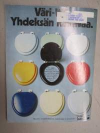 Avotakka 1972 nr 1, Takkatulet, Pirtti oli koti mm. Nivalan Heikkilä, Tulevaisuuden koti, Kerava - uusi maisemakirjasto, Hakkarainen neloset uusi koti, ym.