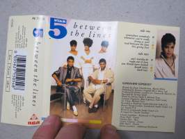 5 Star - Between the Lines RCA PK 71505 -C-kasetti / C-cassette