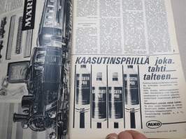 Tekniikan Maailma 1967 nr 20, Koeajot Ford A Coupe - Saab 99 - Lancia Fulvia, Ratakaaharit, Väri-TV viipyy, Pienoisautoradat, Joulukertomuksia, ym.