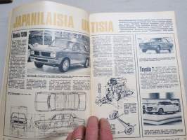 Tekniikan Maailma 1967 nr 20, Koeajot Ford A Coupe - Saab 99 - Lancia Fulvia, Ratakaaharit, Väri-TV viipyy, Pienoisautoradat, Joulukertomuksia, ym.