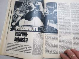 Tekniikan Maailma 1967 nr 20, Koeajot Ford A Coupe - Saab 99 - Lancia Fulvia, Ratakaaharit, Väri-TV viipyy, Pienoisautoradat, Joulukertomuksia, ym.