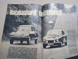 Tekniikan Maailma 1967 nr 20, Koeajot Ford A Coupe - Saab 99 - Lancia Fulvia, Ratakaaharit, Väri-TV viipyy, Pienoisautoradat, Joulukertomuksia, ym.