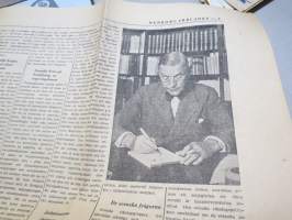 Medborgarbladet 1951 nr 2 -valnummer med Svenska Folkpartiets rigsdagskandidater i Nyland