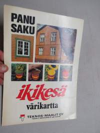 Teknos Panu &amp; Saku värikartta &quot;ikikesä&quot;