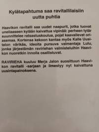 Ravirieha - Haavikon ravitalli