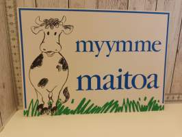 Myymme maitoa pahvikyltti