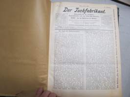 Der Tuchfabrikant - Fachschritt für die gesammte Textil-Industrie Und Textil-Maschinenbau 1899 Jahrgang-saksalainen kangas- ja kutomateollisuuden ammattilehti