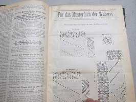 Der Tuchfabrikant - Fachschritt für die gesammte Textil-Industrie Und Textil-Maschinenbau 1899 Jahrgang-saksalainen kangas- ja kutomateollisuuden ammattilehti