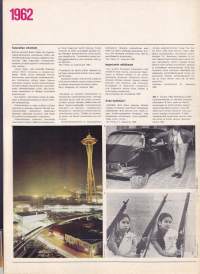 Kuohuva vuosisata 1975 N:o 16 - 1900 luvun historia. Ydinaseet, avaruuskilpa. Elämä pommin varjossa. Aseistariisunta. U2 ja Kuuban kriisi.