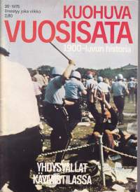 Kuohuva vuosisata 1975 N:o 20 - 1900 luvun historia. Yhdysvallat 1963-69 käymistilassa. Ranska 1958-69: Viides tasavalta. Kreikka 1950-69 sisällissodan jälkeen.