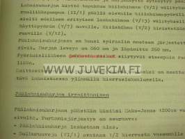 Hako Hako-Jonas 1200 (6302) harjakone -käyttöohjekirja, varaosaluettelo, Onan-moottorin ohjekirja ja varaosaluettelo