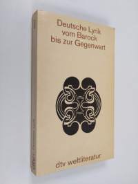 Deutsche Lyrik vom Barock bis zur Gegenwart