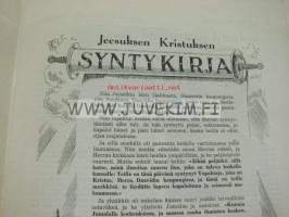 Orpojen joulu 1952 -joululehti