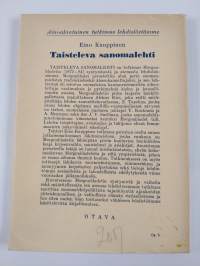 Taisteleva sanomalehti : Morgonbladetin (1872-1884) syntyminen ja asema lehdistössämme