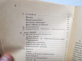 Jalkaväen harjoitusohjesääntö (J.H.O.) 1 osa, Muodollinen harjoitus
