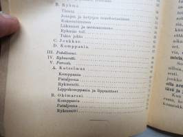 Jalkaväen harjoitusohjesääntö (J.H.O.) 1 osa, Muodollinen harjoitus