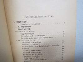 Lärobok i taktik I Formell stridslära - (Officerens Handbibliotek I)