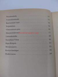 Lisenssikarhu ja muutamia muitakin metsässä mietittyjä eräjutelmia