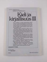 Kieli ja kirjallisuus 3 : Kurssi 6